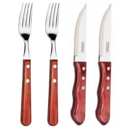 Zestaw sztućców Churrasco Jumbo do steków - 4 szt. | Tramontina 29899162