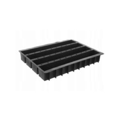 Silikonowa forma do pieczenia - CAKE 4 BARS - 600 x 400 | Hendi 676332