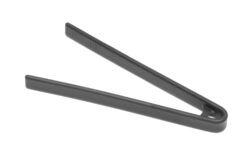 Silikonowa pęseta czarna - 170 mm | Hendi 171332