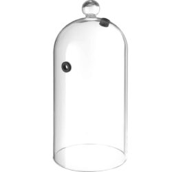 Szklana kopuła z otworem wentylacyjnym - Ø 130 mm | Hendi 199657