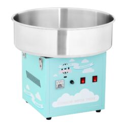 Maszyna do waty cukrowej - 52 cm - 1 200 W - turkusowa | RCZK-1200-BG