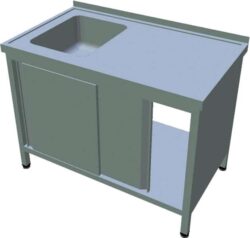 Stół zlewozmywakowy z obudową T-AUSD-1S