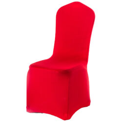 Uniwersalny pokrowiec na krzesła bankietowe - czerwony - 1 szt. | Gastrokitchen