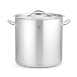 Wysoki garnek z pokrywką Budget Line - 21 L | Hendi 832899