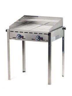 Grill gazowy Green Fire 2 palniki Profi Line GN 1/1 – 11,6 kW | Hendi 149621