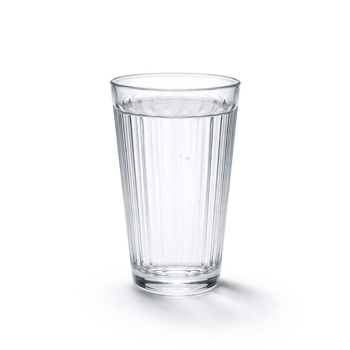 Szklanka do wody z żebrowaniem - 400 ml | Gastrokitchen