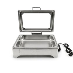 Elektryczny przeszklony chafing 9 L - GN 1/1 | Gastrokitchen