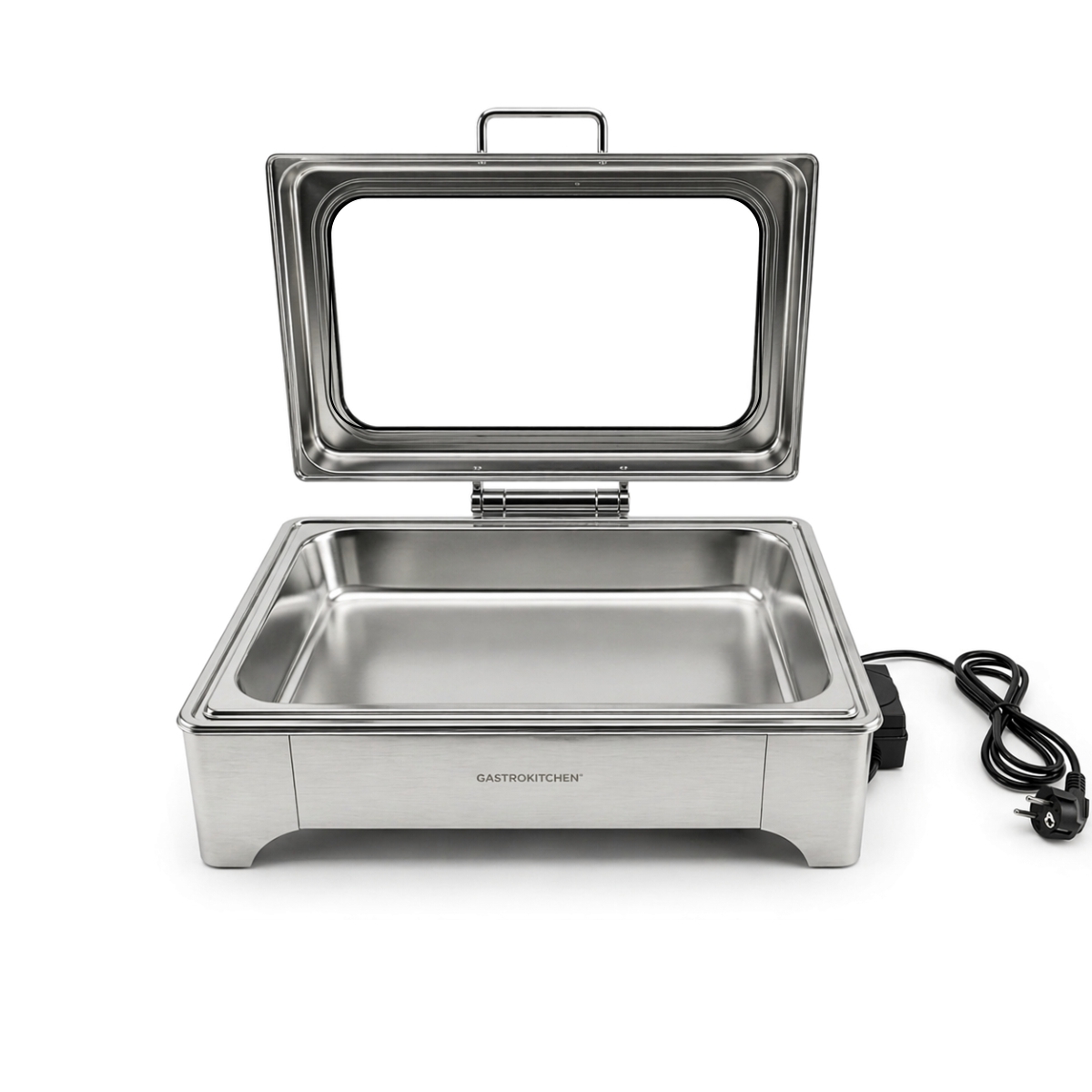 Elektryczny przeszklony chafing 9 L - GN 1/1 | Gastrokitchen