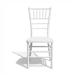 Krzesło ślubne Chiavari - 41 x 46 x 91 cm - białe | Gastrokitchen