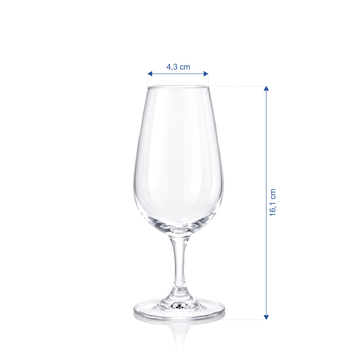 Kieliszek degustacyjny do wina Leona Horeca - 210 ml | Royalex