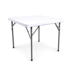 Elastyczny pokrowiec na blat stołu 88 × 88 cm - biały | Gastrokitchen