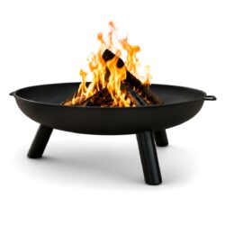 Ogrodowe palenisko - Ø 80 cm - czarne | Gastrokitchen