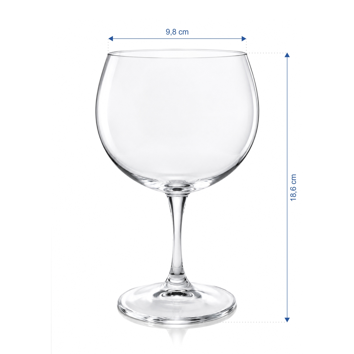 Kieliszek do ginu z tonikiem - Leona Horeca - 710 ml | Royalex
