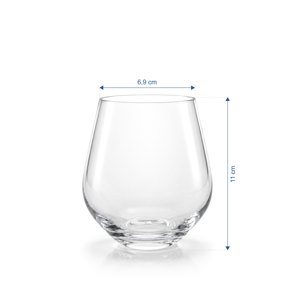 Szklanka do wody i napojów bezalkoholowych - 550 ml Marta Horeca | Royalex