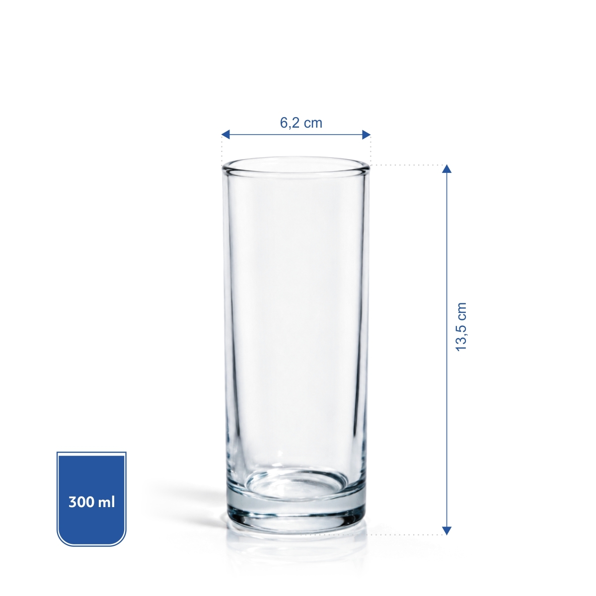 Gastrokitchen wysoka szklanka 240ml (2)