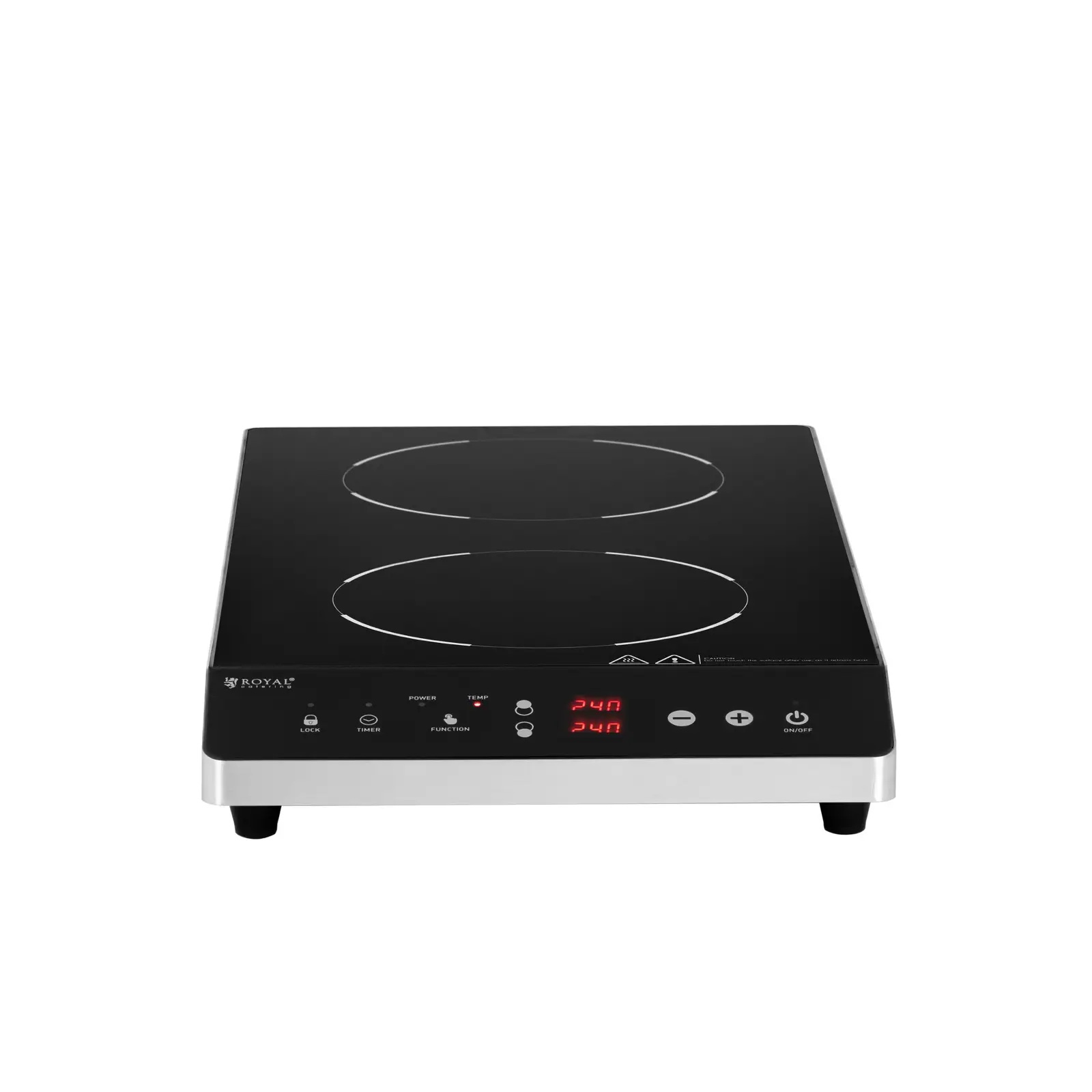 Kuchenka indukcyjna - 2 płyta - 3500 W - 230 V | RCIC-1800P6