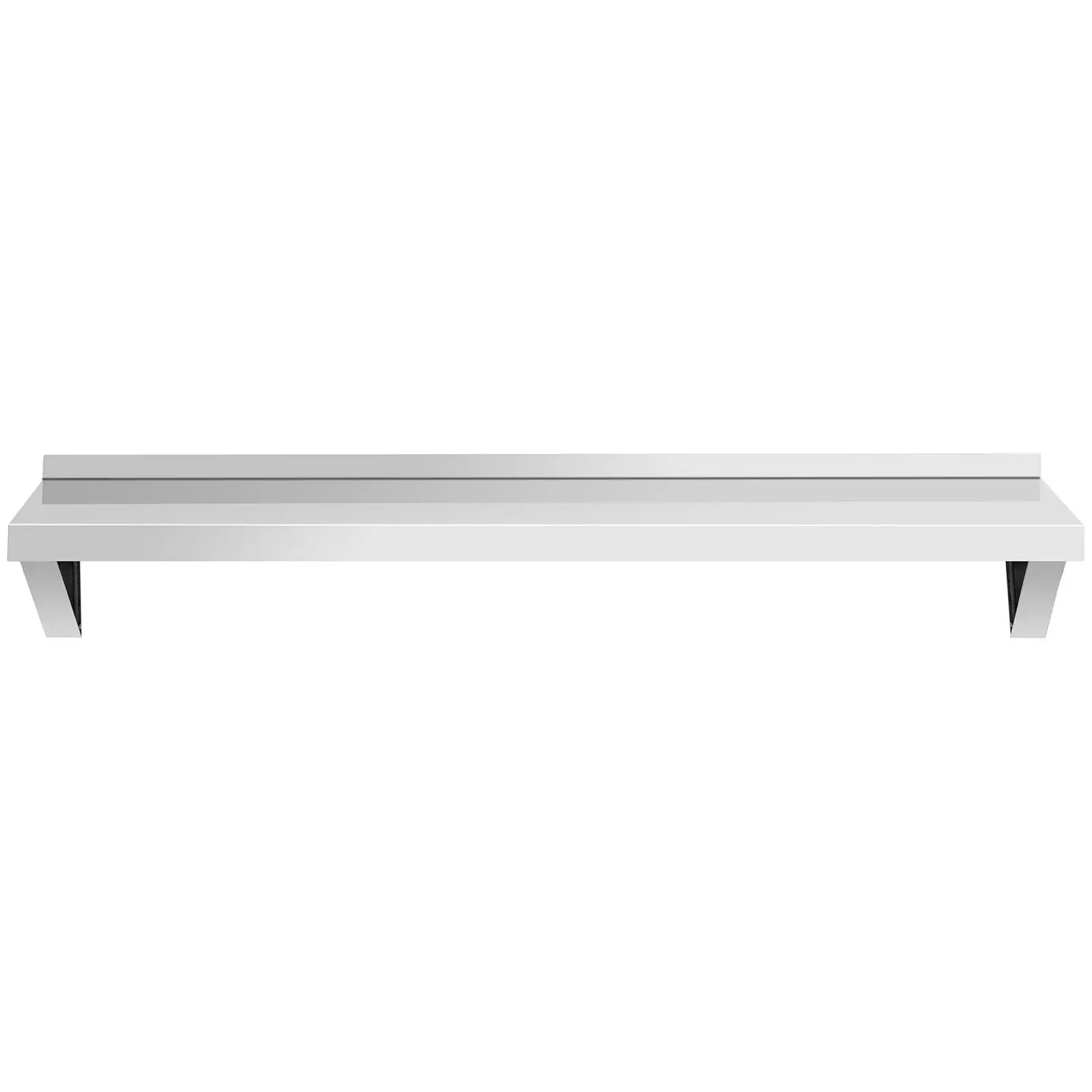 Półka ścienna - 120 x 40 cm - 30 kg - stal nierdzewna
