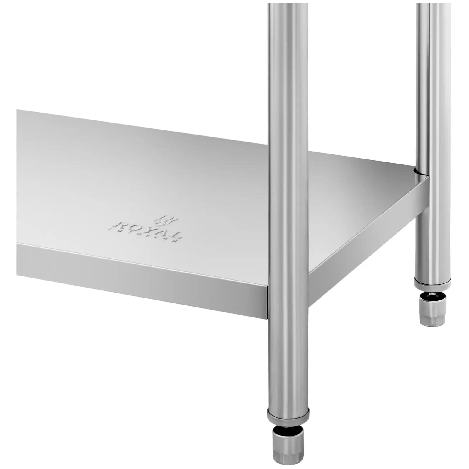 Stół ze stali nierdzewnej - 120 x 60 cm - 400 kg | RCWT-120X60S