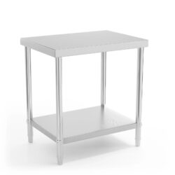 Stół ze stali nierdzewnej - 80 x 60 cm - 250 kg | RCAT-80/60-NW