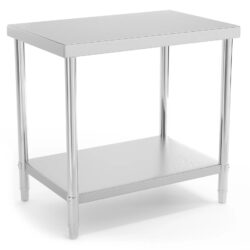 Stół ze stali nierdzewnej - 90 x 60 cm - 250 kg | RCAT-90/60-NW