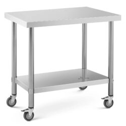Mobilny stół roboczy - 90 x 60 cm - 145 kg | RCAT-90/60-W