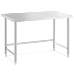 Stół roboczy - 120 x 60 cm - 300 kg - otwarta dolna część